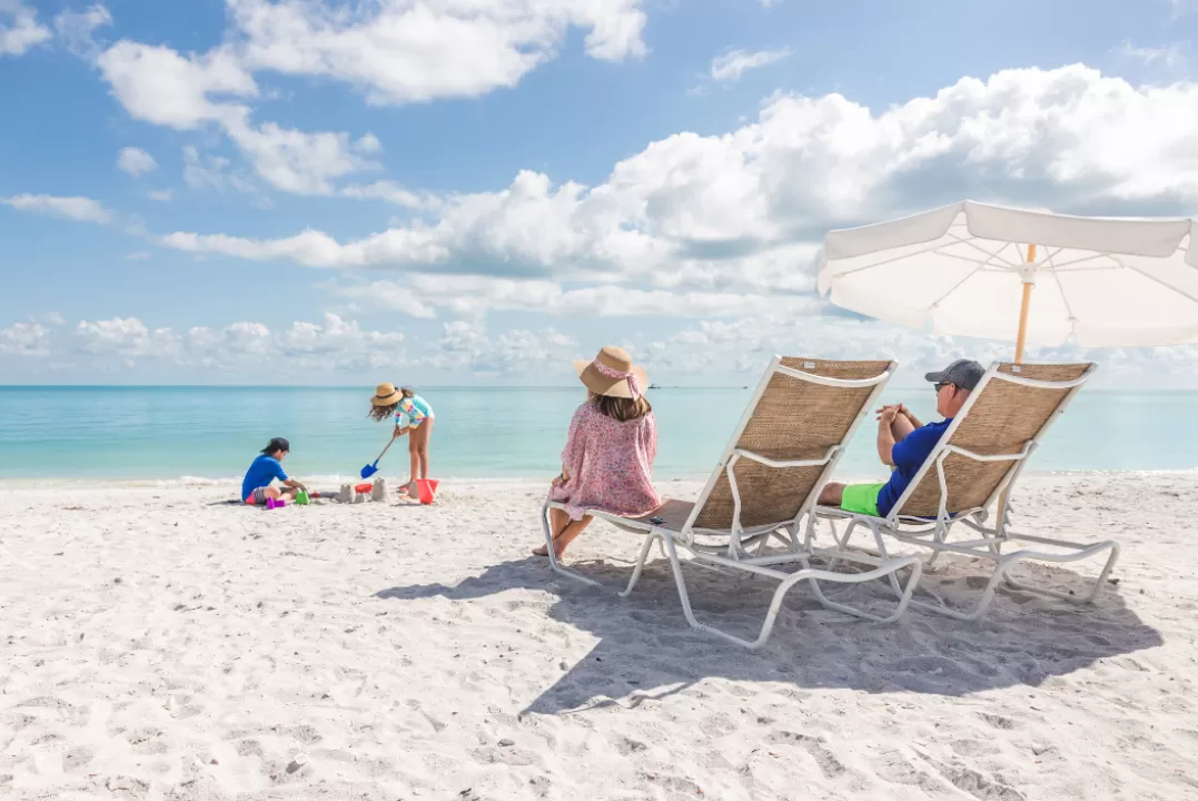 Relaxing on Sanibel Island