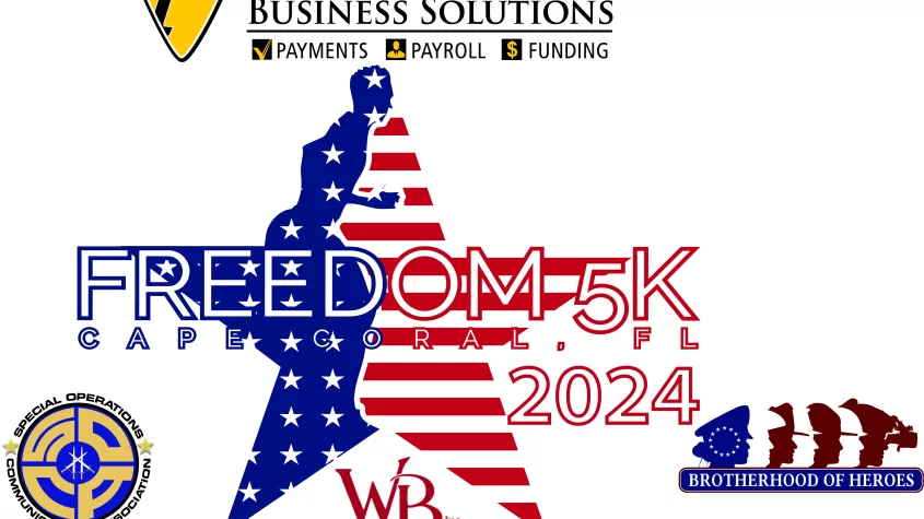 Freedom4K Logo with additional sponsors listed