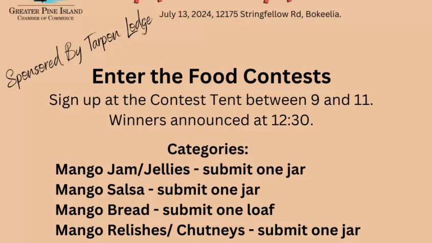 Food Contests categories