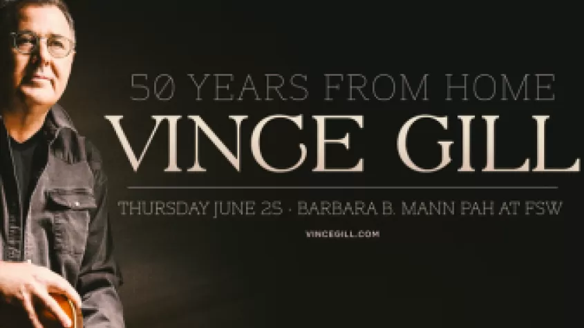 VINCE GILL: 50 Years From Home
