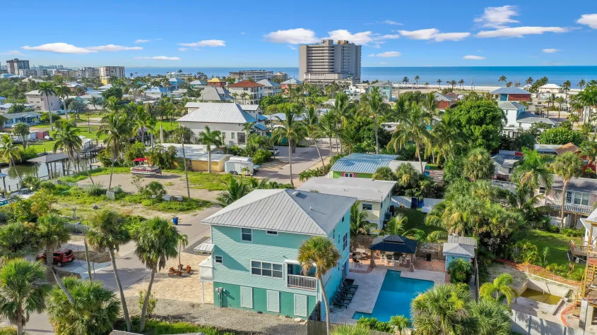 Located just 200' from the bay and 1600' from the Gulf