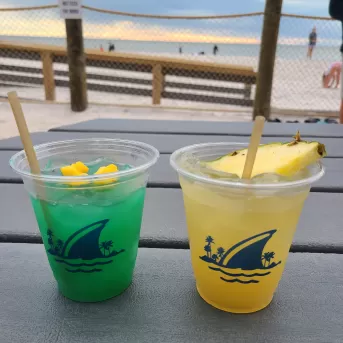 Beach Drinks Cocktails Margaritaville Fins Up