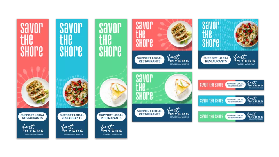 Digital Display Sampling from savor the shore